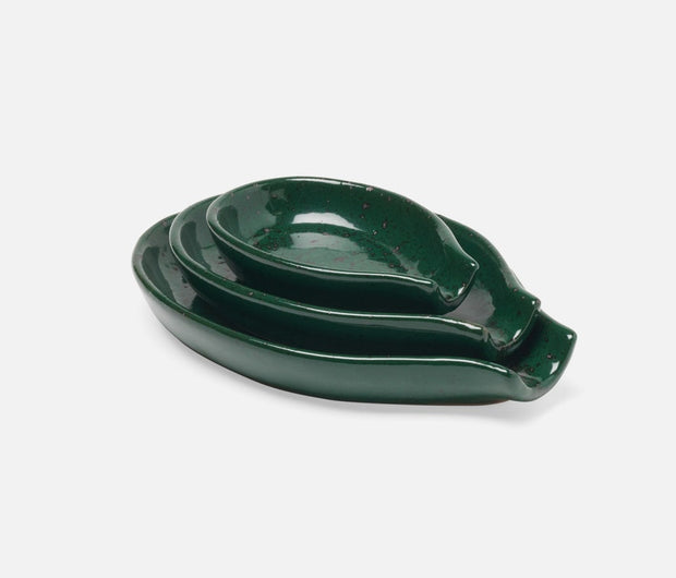 Marcus Green Stoneware Spoon Rest Set/3