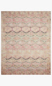 Layla Rug Pink/Lagoon 2'3