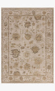 Loloi Willa Rug in Fog and Natural colors, 9'6