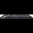 Long black marble display tray from Belle De Provence bath accessories by Lothantique Inc., showcasing elegant marble surface and sleek design.