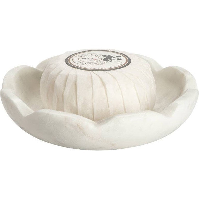 Belle de Provence marble bijou bowl from Lothantique Inc. bath accessories, showcasing a decorative marble bowl for bathroom decor.