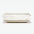 Made Goods Vanessa coffee table with a sleek, modern design featuring a smooth wooden surface and sturdy legs.