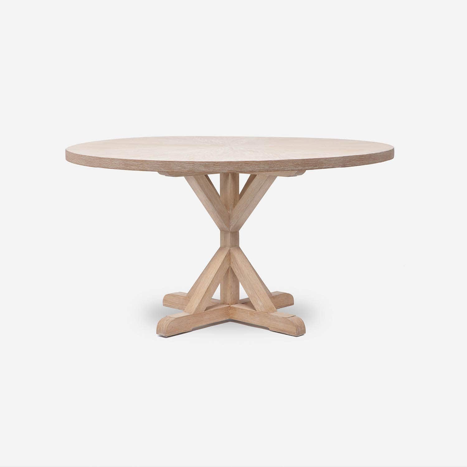 Made Goods Dane dining table with sleek wood finish, showcasing a modern, minimalist design for stylish dining spaces.