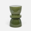 Made Goods Binx Stool as a soft blue side table with a sleek, modern design, ideal for contemporary living spaces.