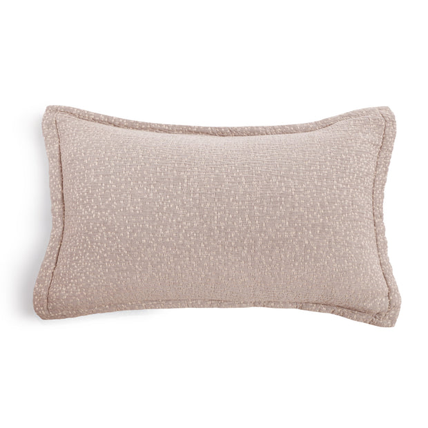 terracotta blush colored matelasse king sham at maaribu