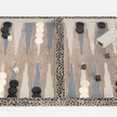 Bailey Backgammon Set Cheetah Print Large