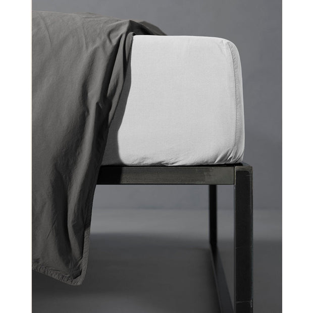 Nite Fitted Sheet Bianco Queen