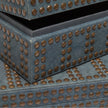 Made Goods Landon Boxes Blue Grey Set/2