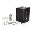 Manhattan Cocktail Case by Picnic Time Family of Brands, a stylish bar accessory with compartments for cocktail tools and bottles.