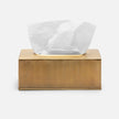 Redon rectangle tissue box by Pigeon & Poodle, a stylish bath accessory with a vibrant red design and modern rectangular shape.