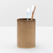 Redon toothbrush holder by Pigeon & Poodle, a stylish bath accessory in red with a unique design, perfect for organizing toothbrushes.