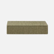 Medium slate blue Pigeon & Poodle Blarney Decor Box with intricate engraved design, perfect for stylish home storage.