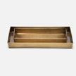 Set of two Pigeon & Poodle Remy trays with stylish design, perfect for serving or decorative use.