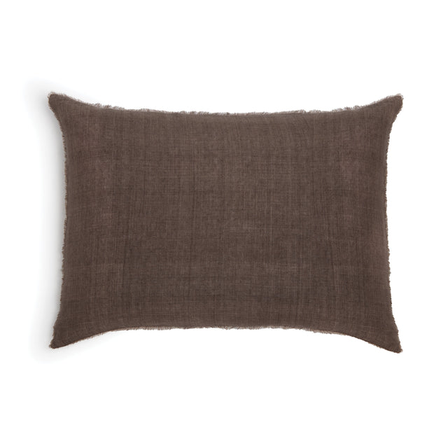 Cream Pom Pom at Home Hunter Big Pillow with plush fabric and decorative pom-pom accents for cozy home decor.