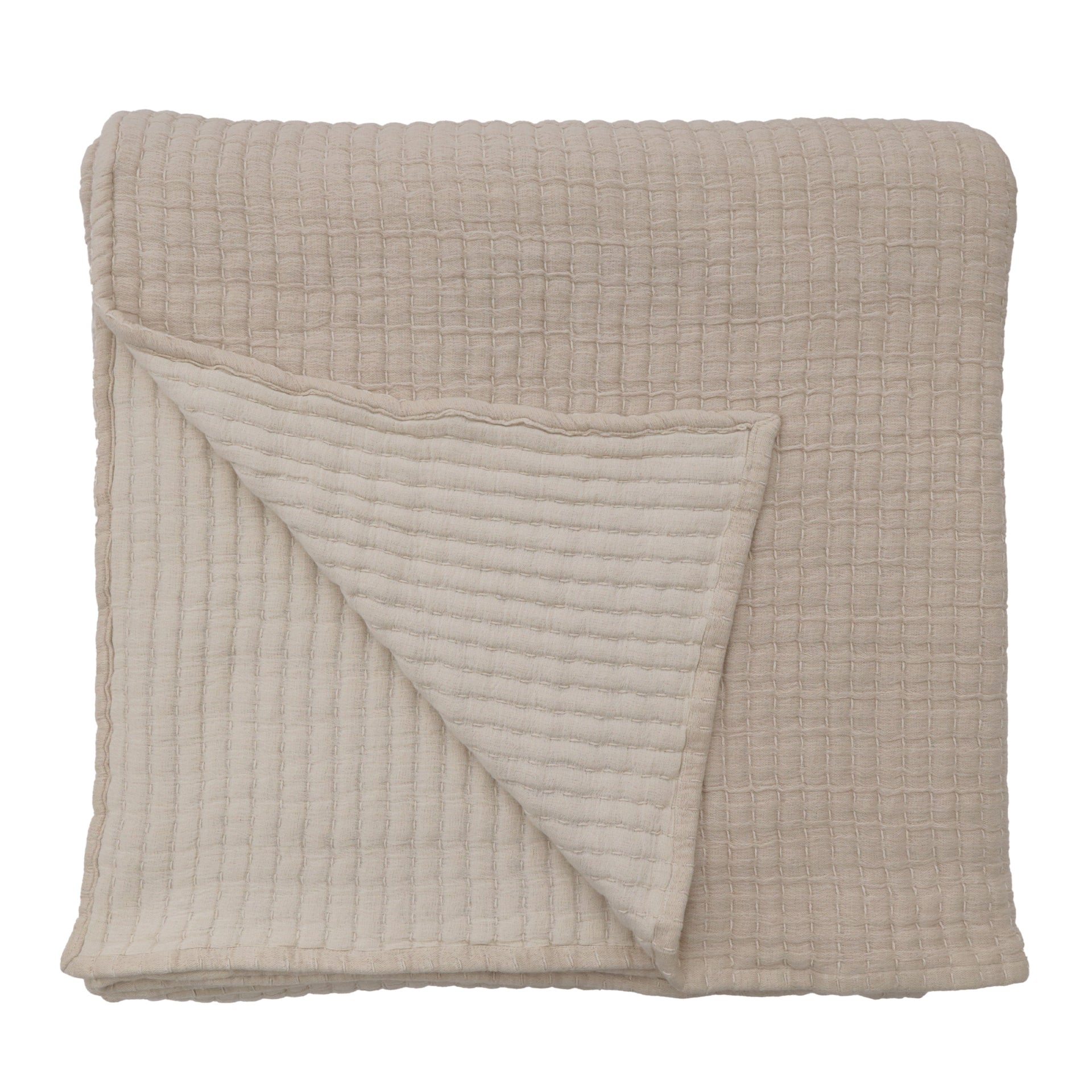 Amber Pom Pom at Home Vancouver Coverlet, a cozy king-size blanket with a soft, textured design featuring pom-pom accents.