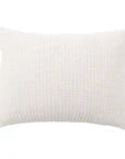 Natural king-sized Pom Pom at Home Vancouver Sham with soft fabric and decorative pom-pom trim for a cozy bedroom look.