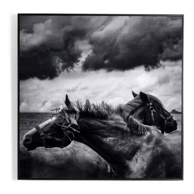 Horses Pair Wall Art