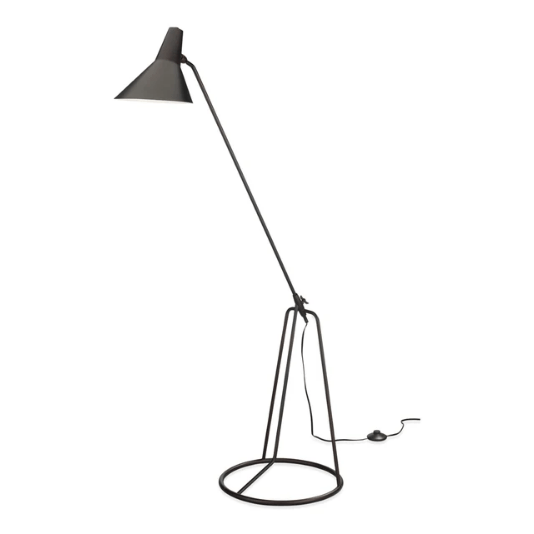 Franco Tri-Pod Floor Lamp, Black