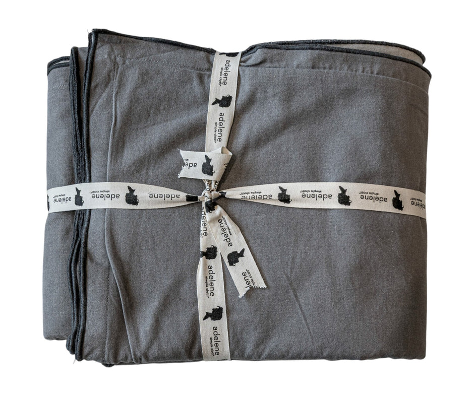 Kinfolk Duvet, Queen, Sterling, Reversible - Maaribu
