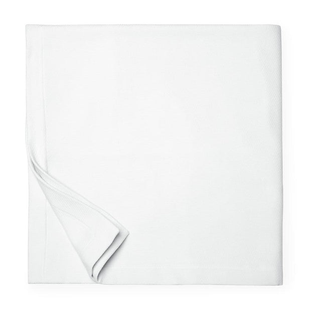 Sferra Allegra King Blanket showing plush, soft fabric with elegant design and neutral color for luxurious comfort.