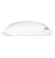 White sleeping pillow on a white background