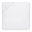 Giza 45 Sateen Fitted Sheet White King