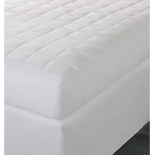 Twin Sferra Arcadia Mattress Pad with soft, quilted fabric for added comfort and protection on your mattress.