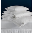 Soft Sferra Buxton Pillow King insert shown, plush and comfortable, ideal for luxurious king-size bedding.