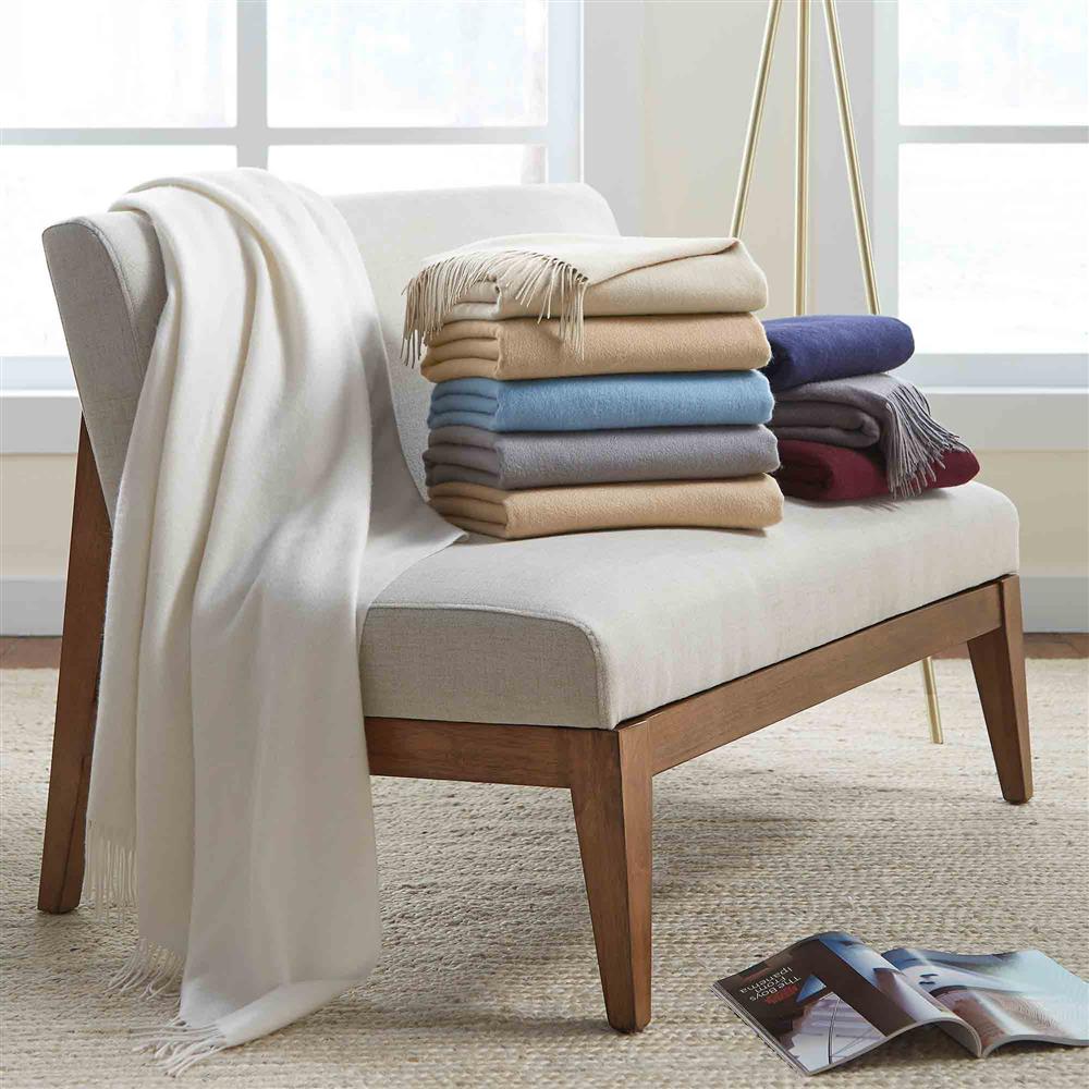Midnight Sferra Dorsey throw blanket with soft, luxurious fabric and elegant design for cozy comfort and stylish decor.