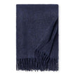 Navy Sferra Motta throw blanket with soft, cozy fabric and elegant design, perfect for adding warmth and style to your space.