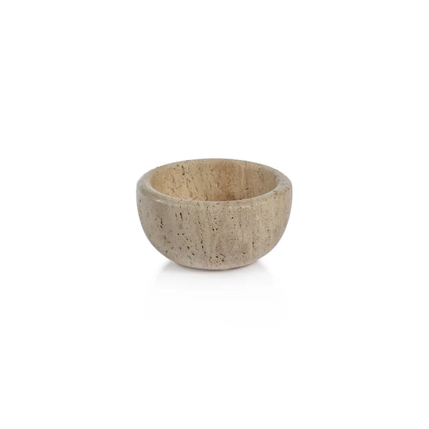 Beige Travertine Bowl Small