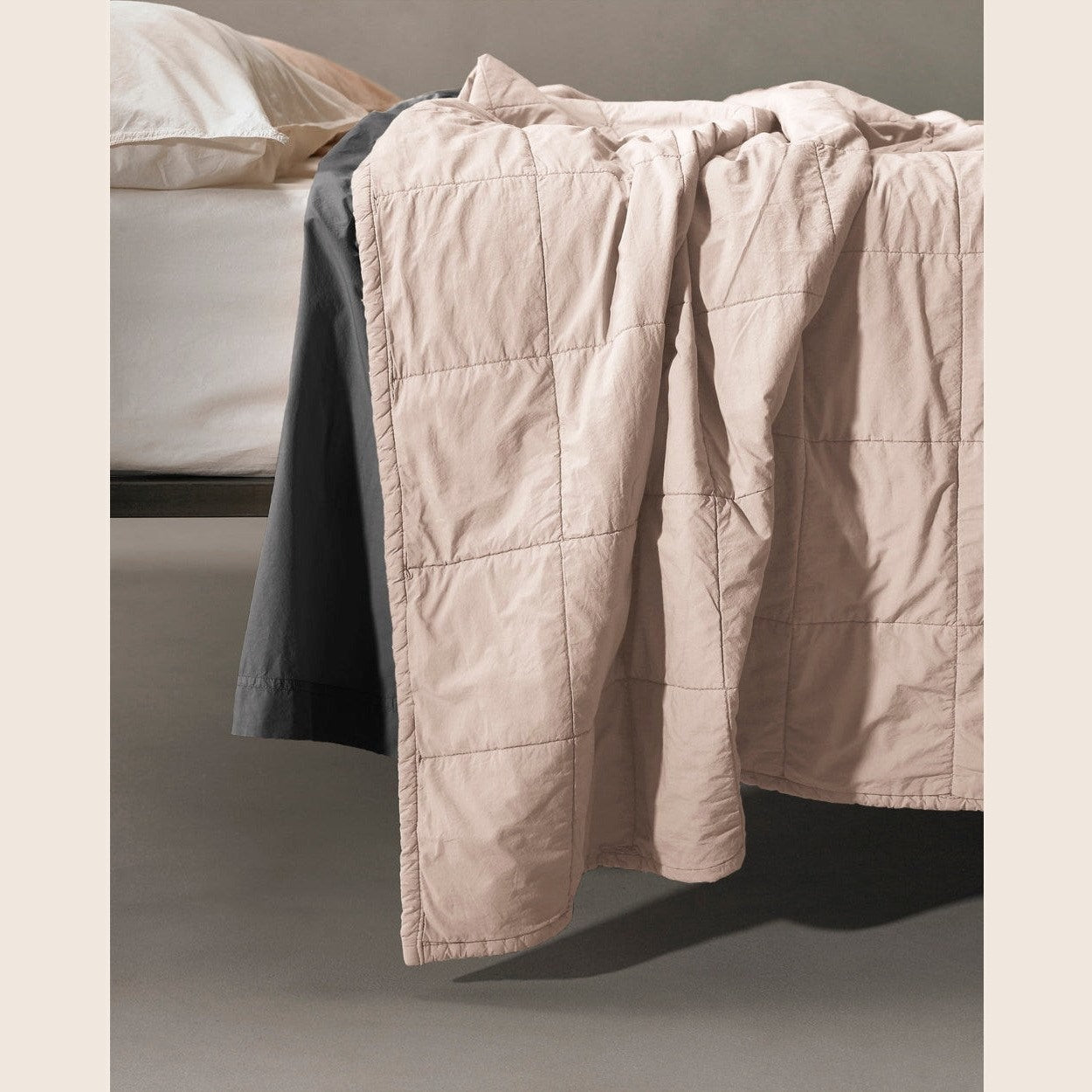 Society Limonta Nite Quilt Verbena coverlet with floral pattern, soft fabric, and elegant design for bedroom decor.
