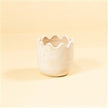 Small Wave Bowl White Ivory