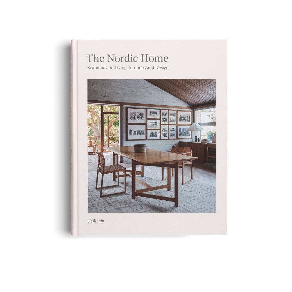 Decor book titled The Nordic Home by TeNeues featuring Scandinavian interior design and home decor inspiration.