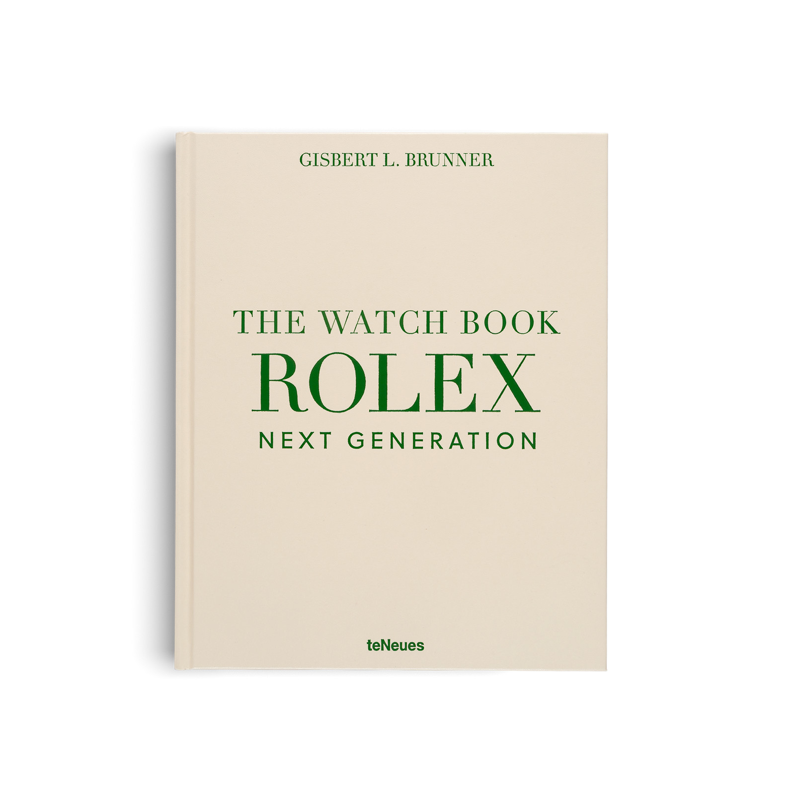 Decor book titled The Watch Book Rolex: Next Generation by TeNeues, featuring a cover image with luxury watch designs.