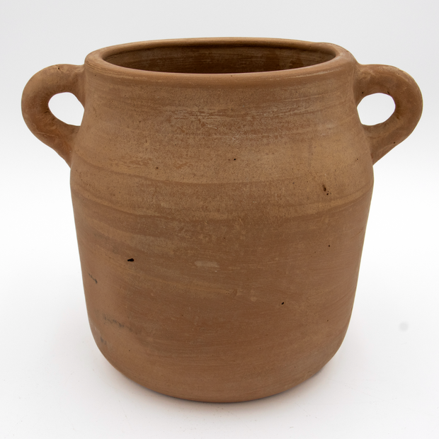 Terracotta Vase w/ Handles, Natural