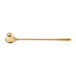 Trudon brass candle snuffer with a sleek, polished finish, designed for safely extinguishing candles.
