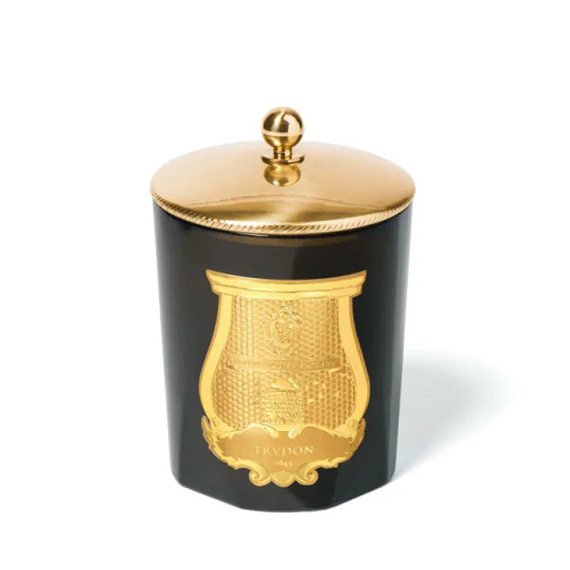 Trudon brass candle topper, a stylish candle accessory with a polished metallic finish, designed to fit atop candles for elegance.