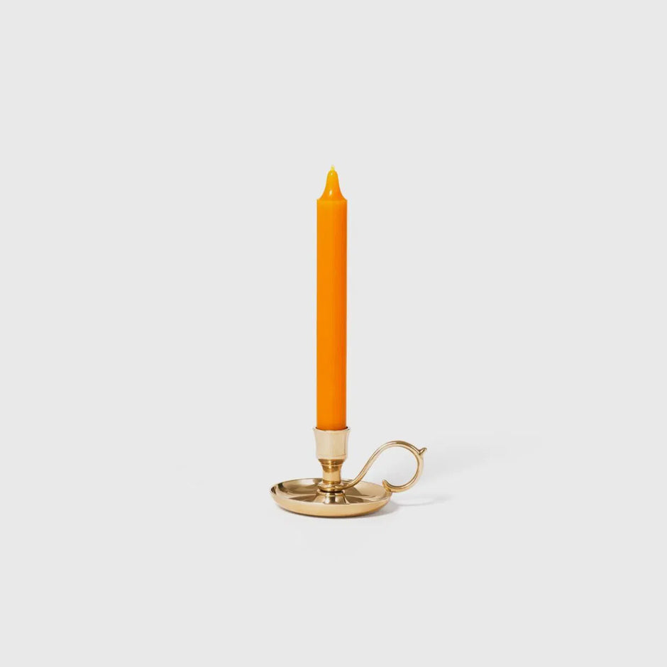 Trudon brass Dutch candlestick with a vintage design, perfect as a stylish candle accessory.