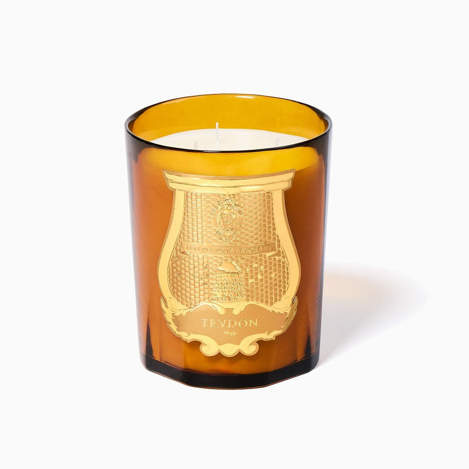 Limited edition Trudon Altair scented candle in a 270g classic glass container, featuring elegant design and luxurious fragrance.