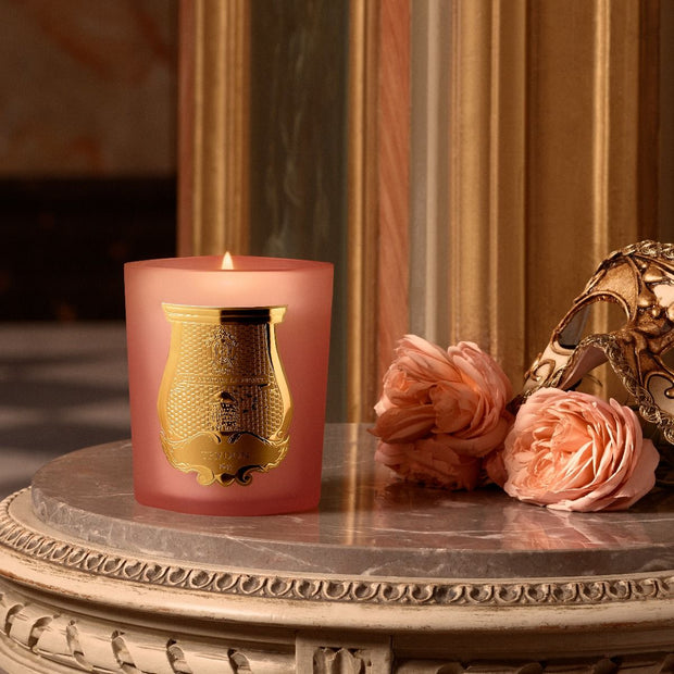 Trudon Limited Edition Tuileries scented candle in 270g classic container with elegant design and label.