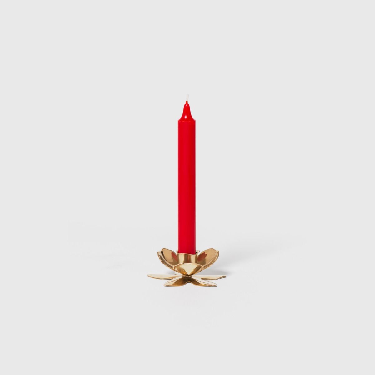 Trudon Brass Flower Candlestick - Maaribu