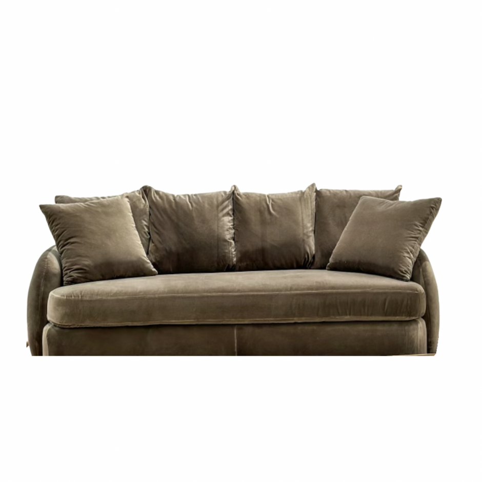 Verellen Blake Condo Sofa Taboo Tabacco Velvet