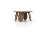 Verellen Olive Walnut Coffee Table with sleek wooden surface and modern design, showcasing natural walnut wood grain.