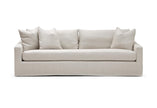 Verellen Duke sofa in Raffia color, 98-inch size, showcasing plush upholstery and modern design.
