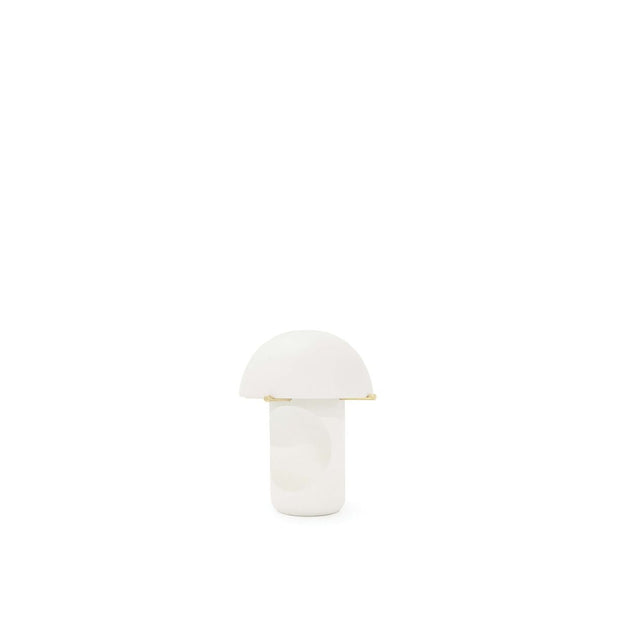 Verellen Fun Guy table lamp with matte white finish, small size, and modern design for stylish home lighting.