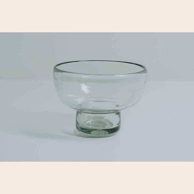 Clear Margarita and Mezcal tasting glasses by Verve Culture, elegant barware for serving spirits and cocktails.