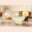 Clear Margarita and mezcal tasting glasses from Verve Culture, elegant barware for tequila and cocktail tasting.