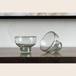 Clear Margarita and Mezcal tasting glasses by Verve Culture, stylish barware for serving spirits and cocktails.