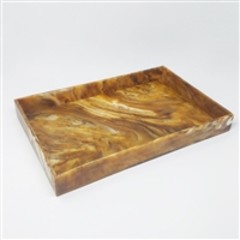 Tortoiseshell Rectangular Tray